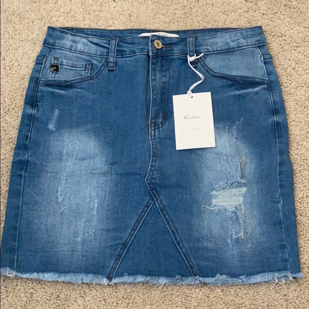 Kancan denim skirt